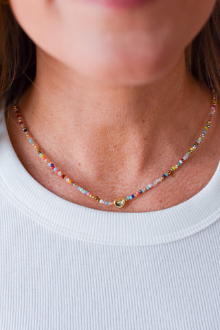 Dainty Beaded Necklace