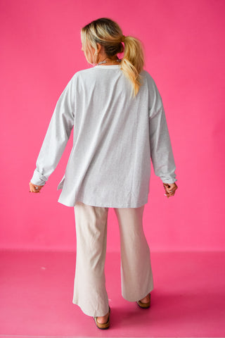 Kelly Ann Oversized Stripe Top