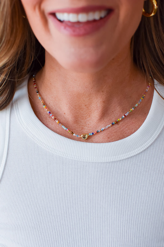Dainty Beaded Necklace