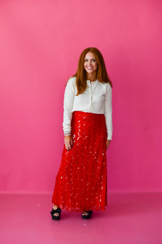 Isabella Polka Dot Cardigan