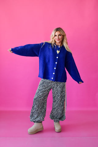 Juniper Cardigan in Royal Blue