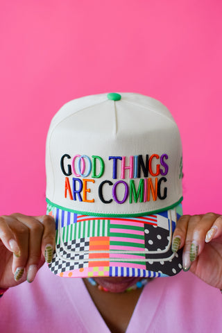 Good Things Are Coming Trucker Hat
