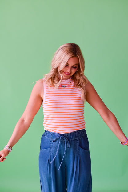 Laney Striped Top