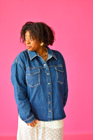 Wilson Stud Denim Shirt