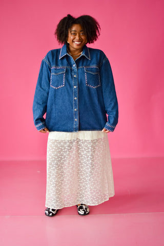 Wilson Stud Denim Shirt