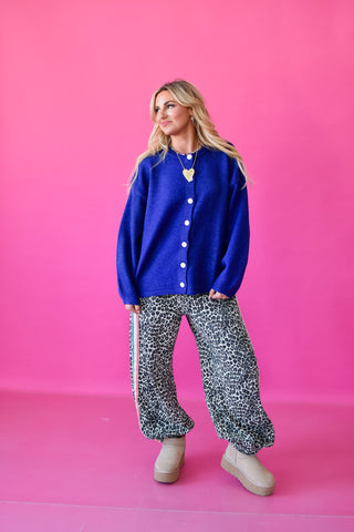 Juniper Cardigan in Royal Blue