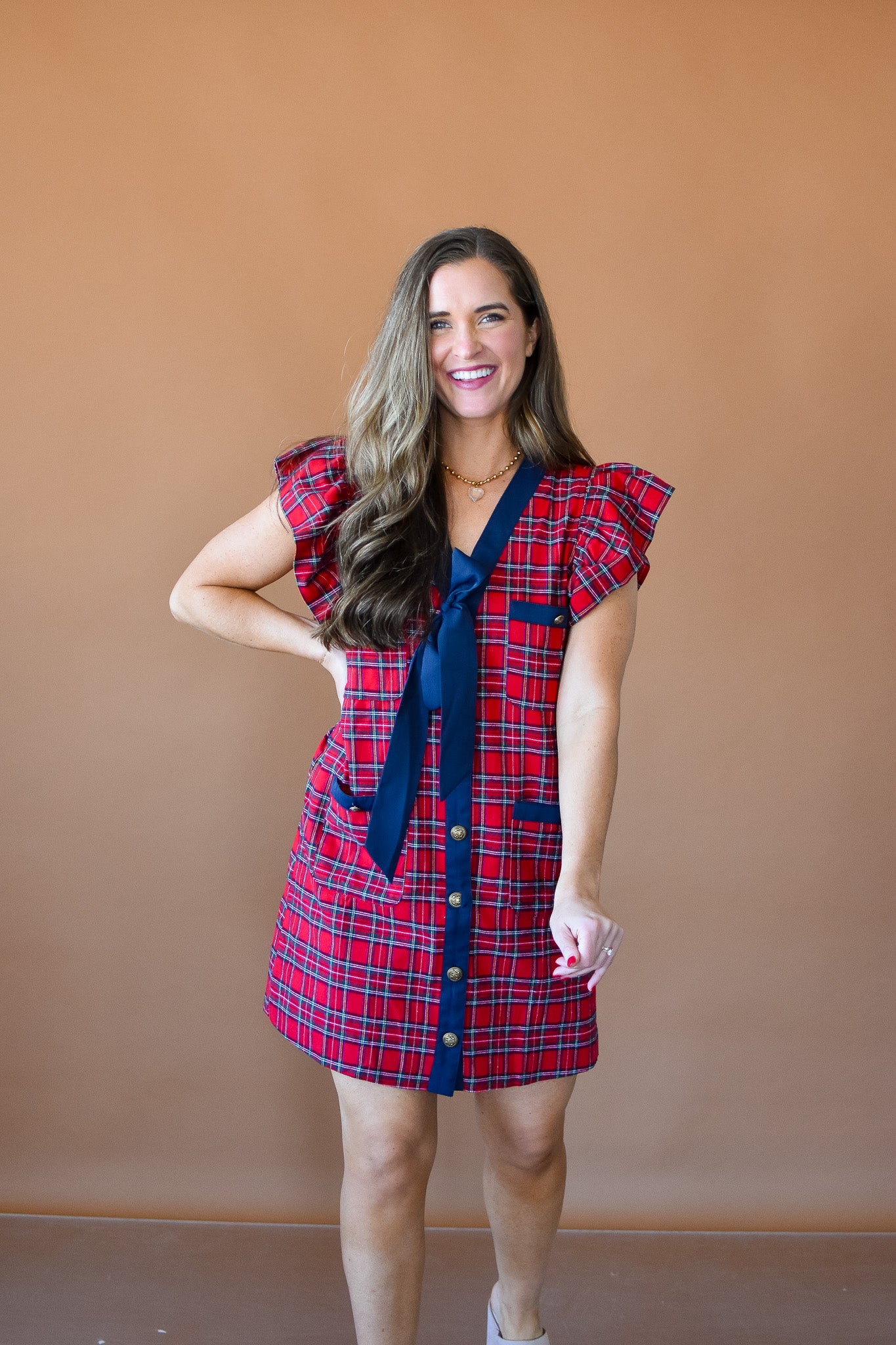 McCallister Plaid Dress