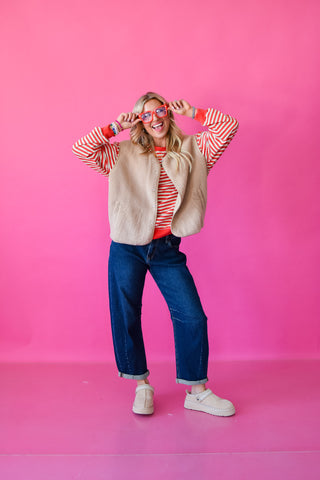 Emma Stripe Sweatshirt