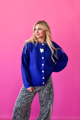 Juniper Cardigan in Royal Blue