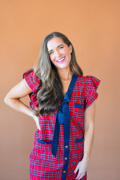 McCallister Plaid Dress