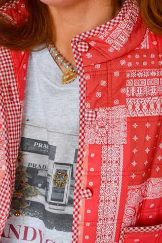 Jenkins Bandana Print Jacket