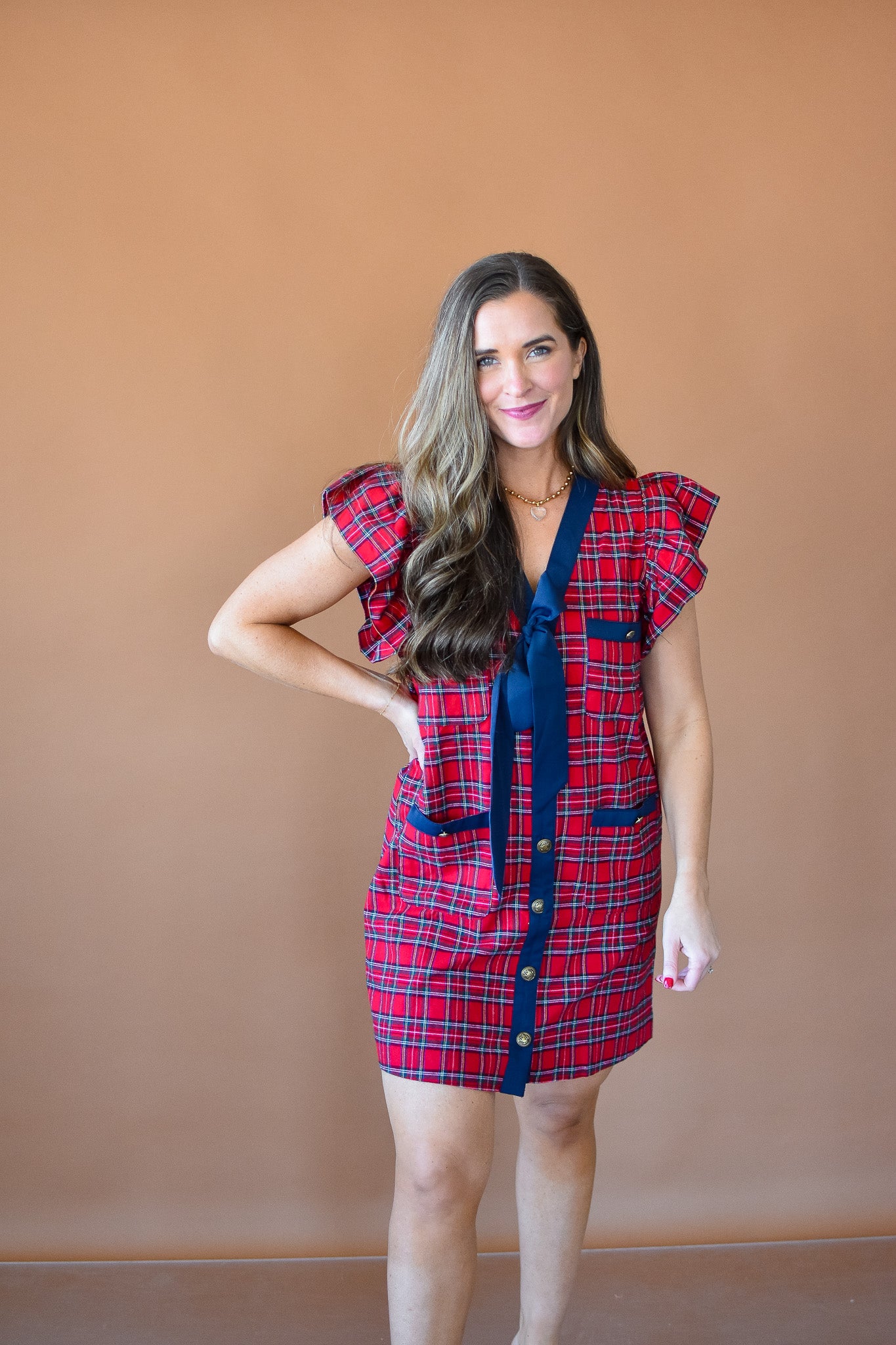 McCallister Plaid Dress