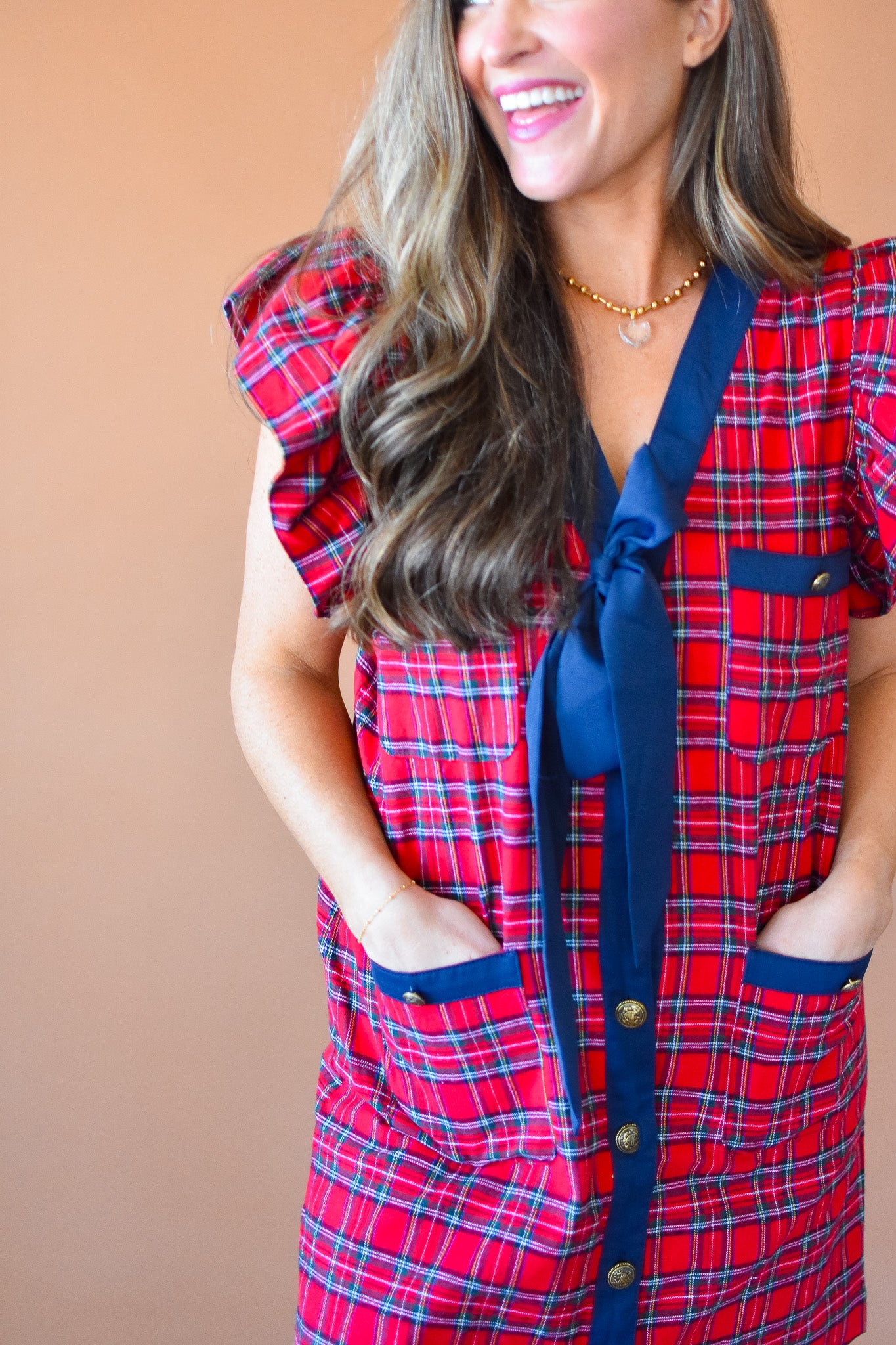 McCallister Plaid Dress