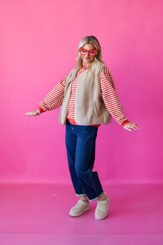 Emma Stripe Sweatshirt