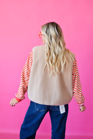 Emma Stripe Sweatshirt