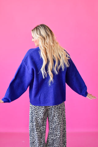 Juniper Cardigan in Royal Blue
