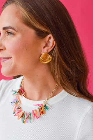 Coral Crush Necklace