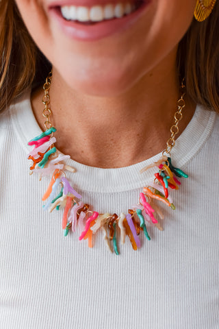 Coral Crush Necklace