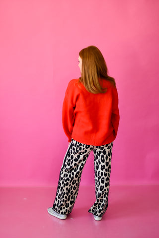 Juniper Cardigan in Red
