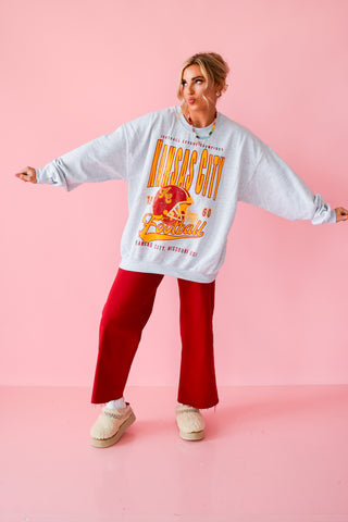 KC Football Crewneck Sweatshirt *RESTOCK*