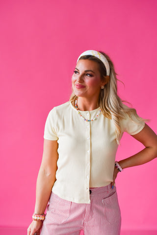 Imogene Button Up Top