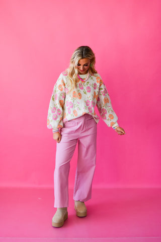 Parker Floral Sweater