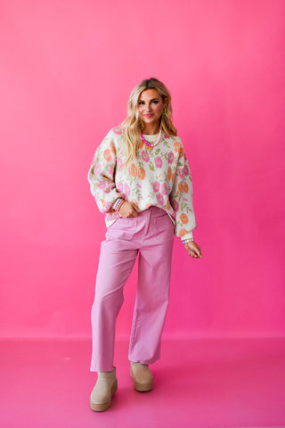 Parker Floral Sweater