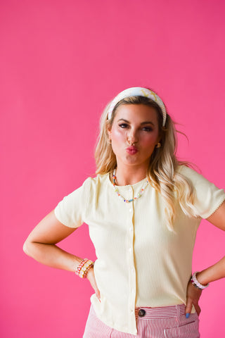 Imogene Button Up Top