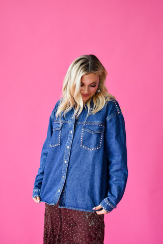 Wilson Stud Denim Shirt