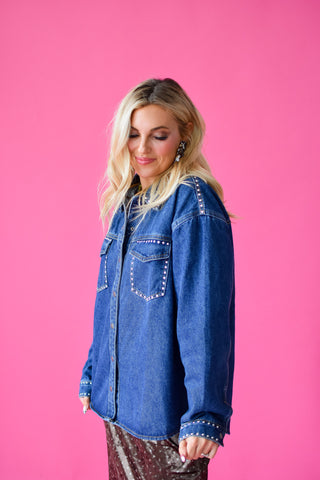 Wilson Stud Denim Shirt