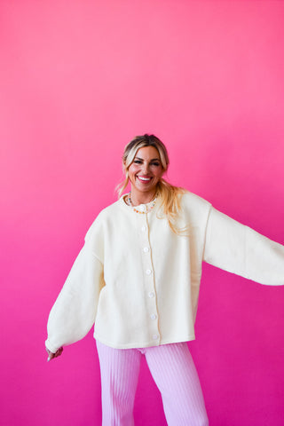 Juniper Cardigan in Butter Yellow