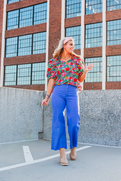 Irving Floral Top