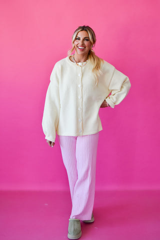 Juniper Cardigan in Butter Yellow