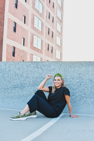 Lala Woven Sneakers