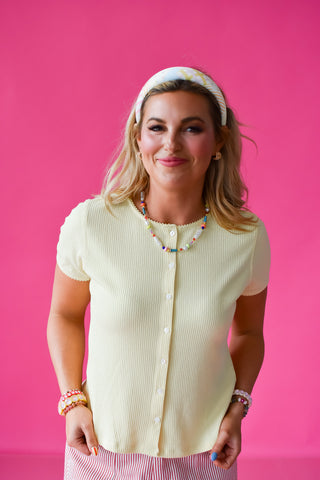 Imogene Button Up Top