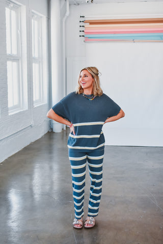 Leena Striped Set