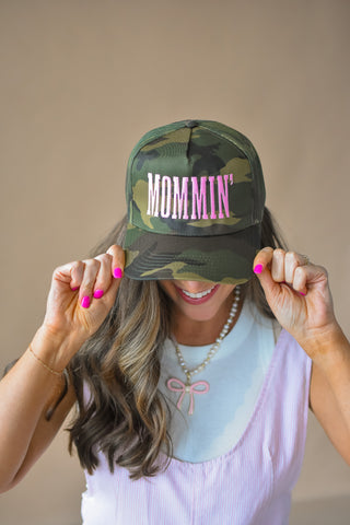 Mommin' Camo Trucker Hat
