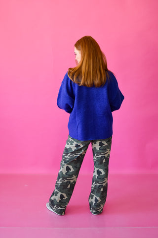 Juniper Cardigan in Royal Blue