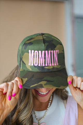 Mommin' Camo Trucker Hat