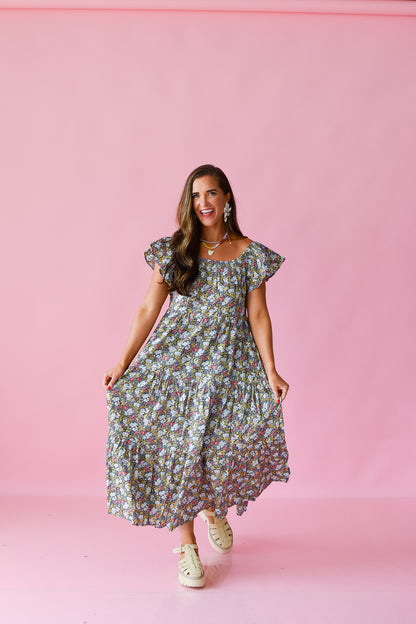 Nova Floral Maxi Dress