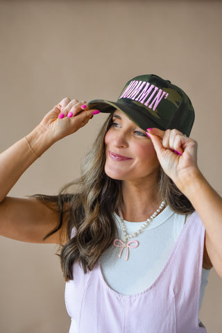 Mommin' Camo Trucker Hat
