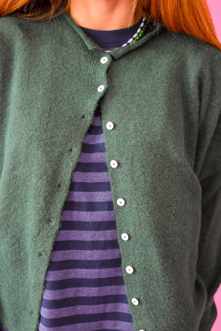 Piper Cardigan - Forest Green