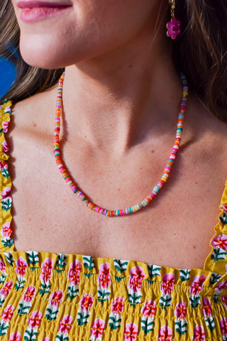 Rainbow Necklace Luxe - Rainbow Bright