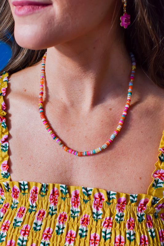 Rainbow Necklace Luxe - Rainbow Bright