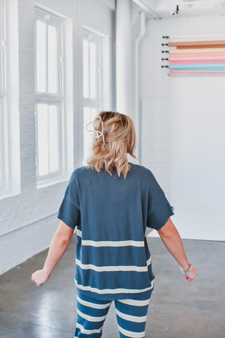 Leena Striped Set