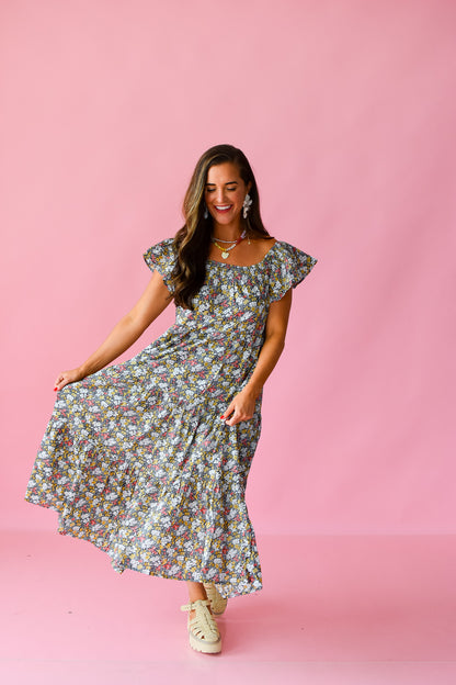 Nova Floral Maxi Dress