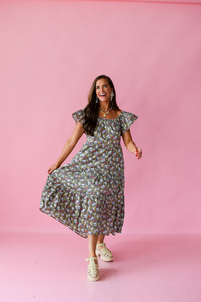 Nova Floral Maxi Dress