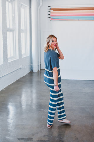 Leena Striped Set