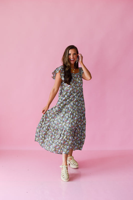 Nova Floral Maxi Dress