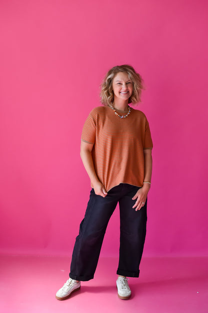 Vicky Stripe Knit Top RESTOCK